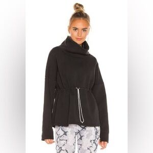 Varley Barton Sweatshirt in Black Size Small